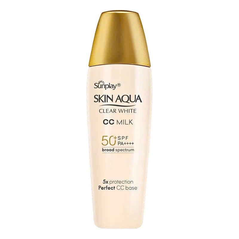 Kem Chống Nắng SKIN AQUA Clear White CC Milk