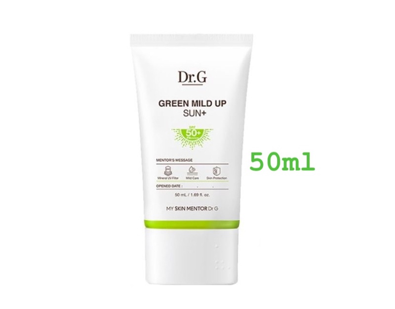 Kem Chống Nắng Vật Lý Dr.G Green Mild Up Sun+ SPF50+ PA++++ (50ml)