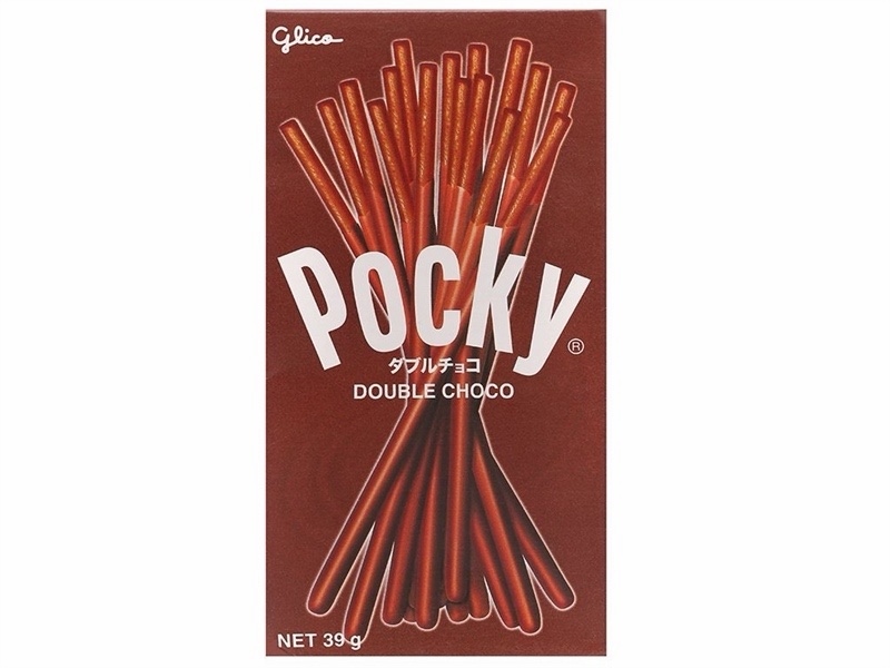 BÁNH QUE POCKY NHÂN ĐÔI HƯƠNG VỊ KEM SOCOLA 39G