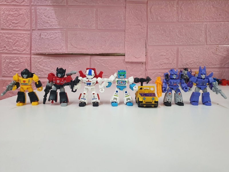 Mua bán (NO BOX) SET 7 BLOKEES DEFENDER 3 TRANSFORMER
