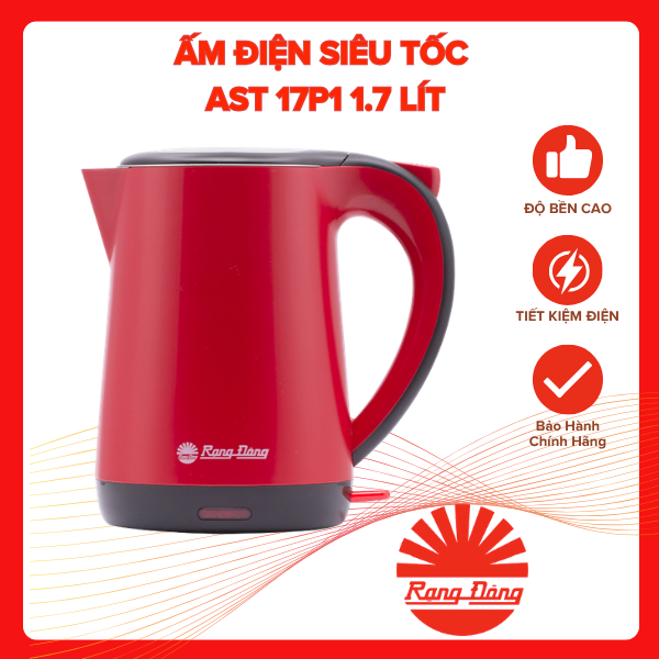 Ấm điện siêu tốc AST 17P1 1.7 lít
