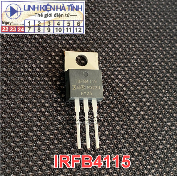 MOSFET IRFB4115 FB4115 kênh N 105A 150V CHÍNH HÃNG- AA18