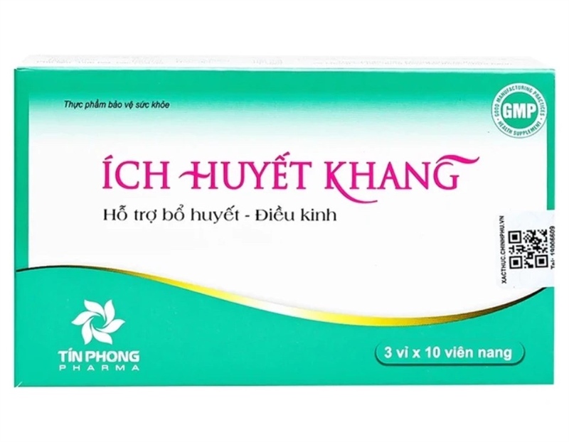 Ích huyết khang H/3vỉ x 10viên Tín Phong