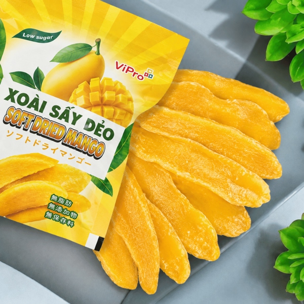 XOÀI SẤY DẺO 100G / SOFT-DRIED MANGO 100G