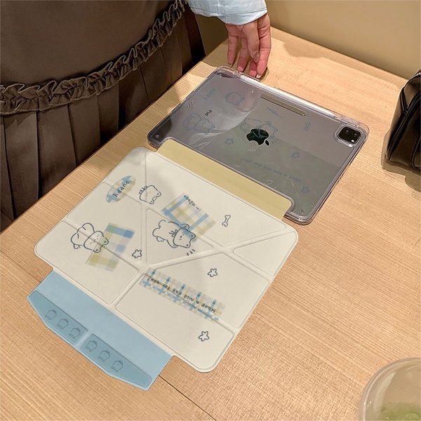 Case Ipad Trắng Puppy - PRO 12.9 INCH