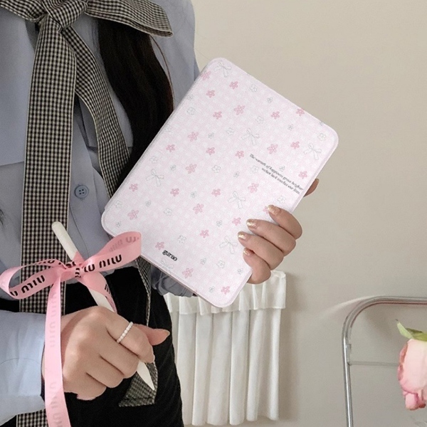 Case Ipad Hồng Hoa Nhí - pro 12.9 Inch