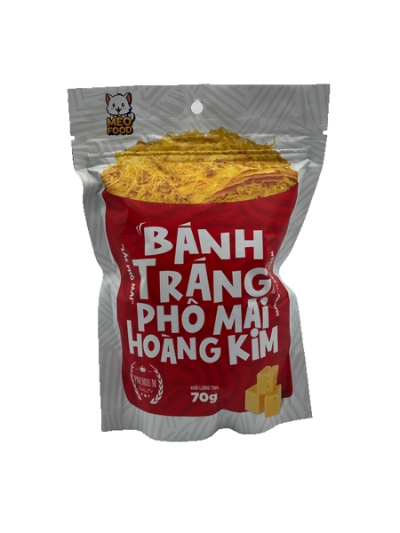 Bánh tráng phô mai hoàng kim 10 Bịch