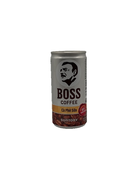 Boss Cà phê sữa Lon 180