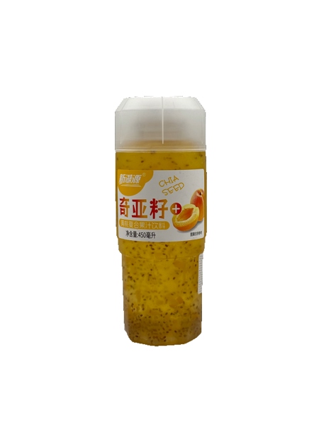 Nước uống ĐÀO hạt chia nhãn hiệu XINHUYUAN 450ml