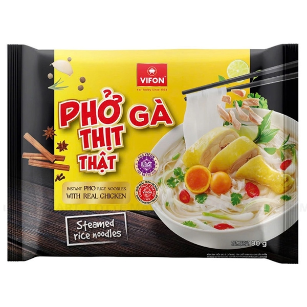 Phở Vifon phở gà thịt thật gói 90g