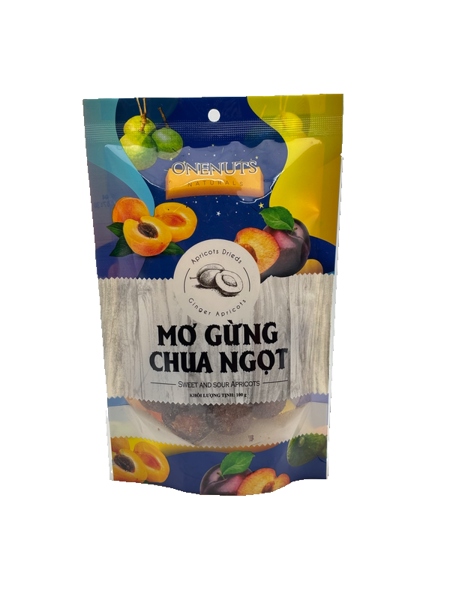 Mơ gừng chua ngọt 100g