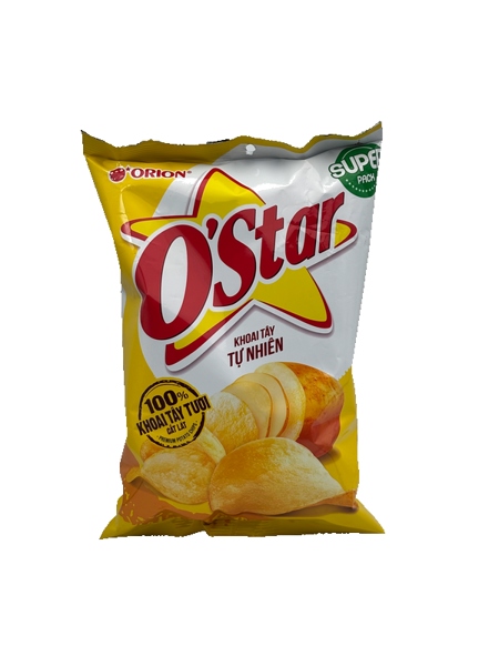 Bim bim Ostar khoai Tây vị Tự Nhiên Orion gói 63g