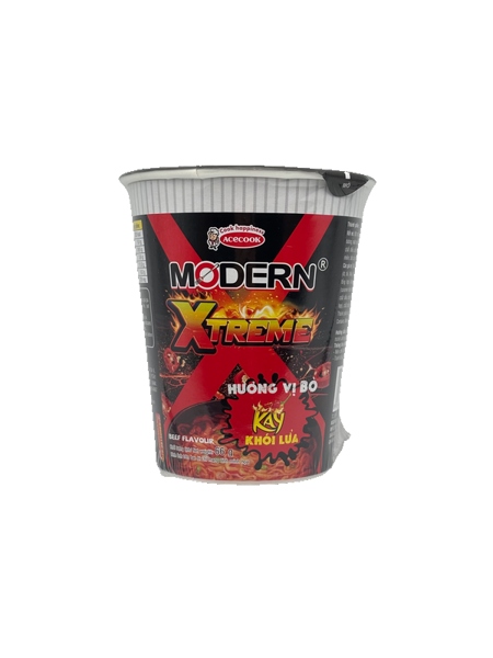 Mì ly Modern xtreme vị bò 66g