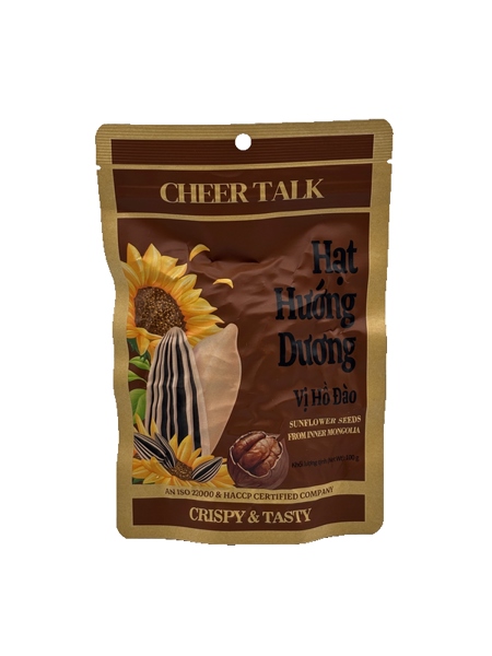 Cheer talk hạt hướng dương vị hồ đào 100g