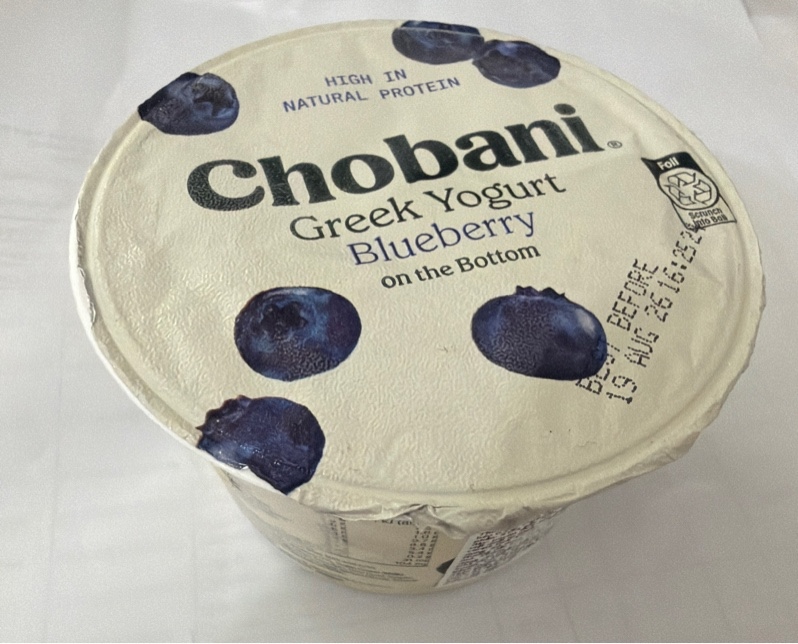 Chobani sữa chua Vị Việt quất yogurt blueberry 160g T8