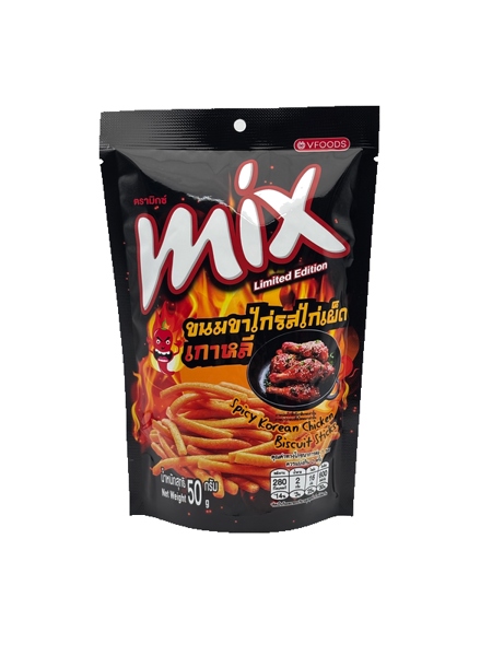 Bim bim Mix vị gà cay Hàn Quốc 60g