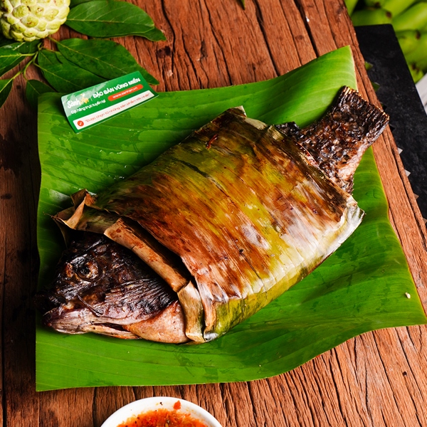 Cá rô nướng Pa Pỉnh Tộp Điện Biên