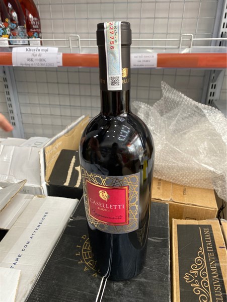 Vang ý Caselletti Appassimento 15%
