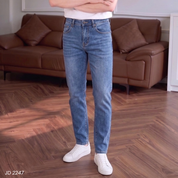 Quần Jean dài Slim Fit xanh 2247
