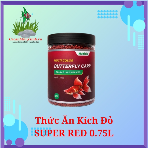 THỨC ĂN KÍCH ĐỎ SUPER RED - 0.75L