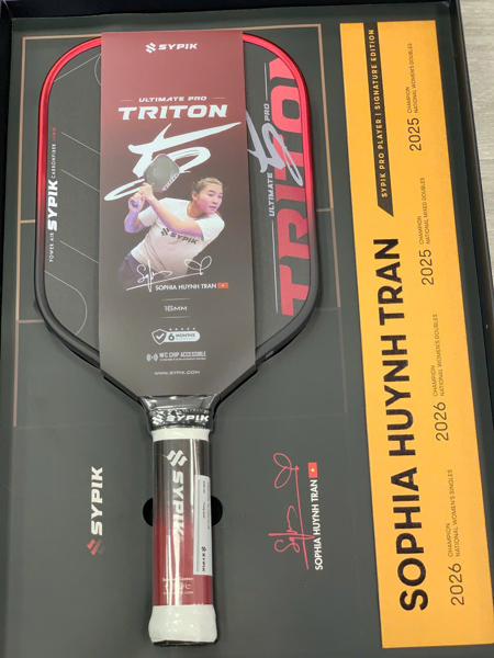 Giền Pickleball - Vợt Sypik Triton 5 Ultimate Pro Signature Limited Edition 16mm