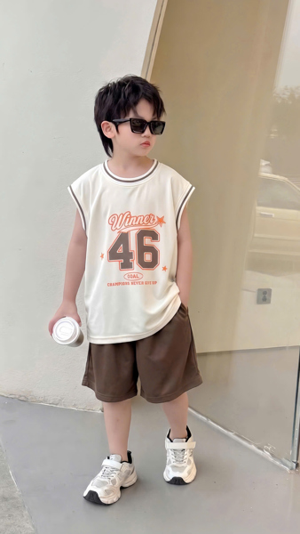 BT257 - Set SN thể thao in số 46 be 6/20