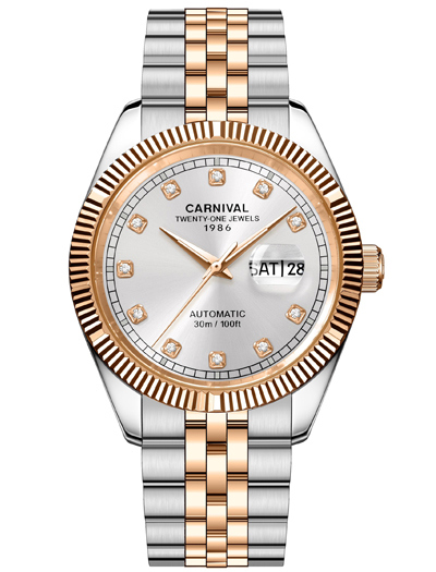 Đồng Hồ Nam Carnival Automatic 8131G-CH-T 41MM
