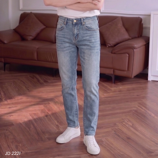 Quần Jean dài Slim Fit xanh 2221