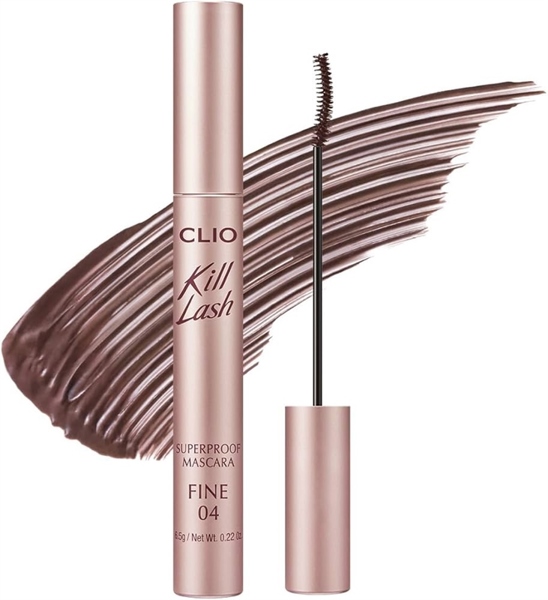 CLIO Mascara Kill Lash Supperproof Fine - 01 Vanilla Black