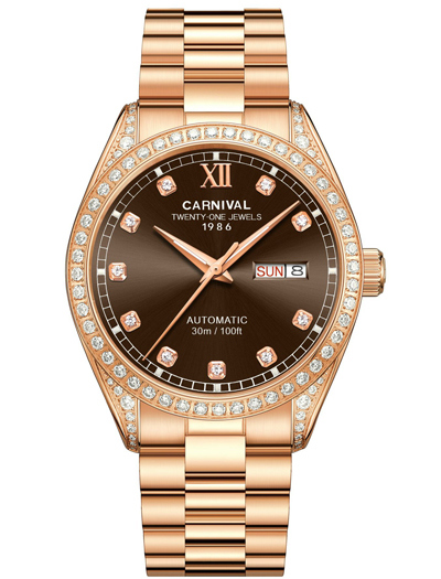 Đồng Hồ Nam Carnival Automatic 8907G-VH-N 41MM