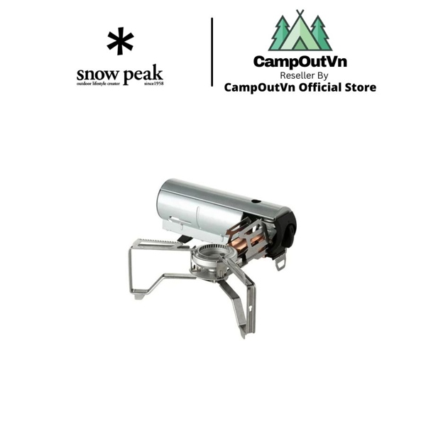 Bếp Ga Dã Ngoại Snow Peak HOME & CAMP Burner GS 600 - Silver