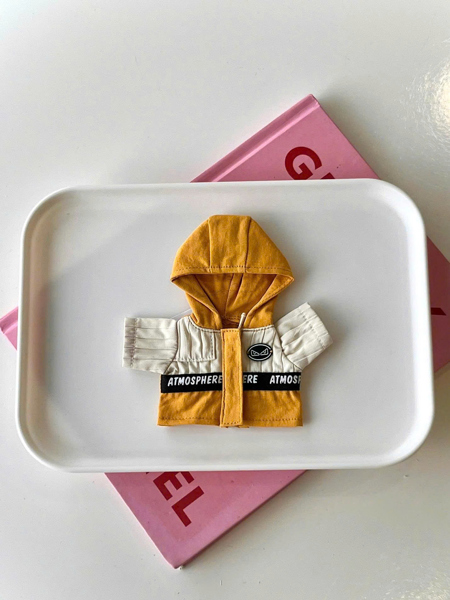 Áo Khoác Có Mũ Màu Vàng - DIY ON AO06