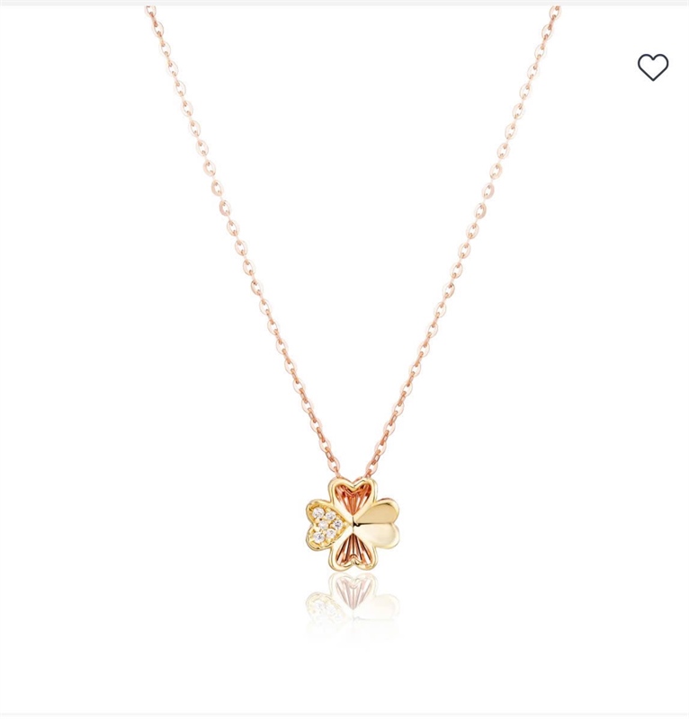 10-057 Dây chuyền vàng nữ 10K