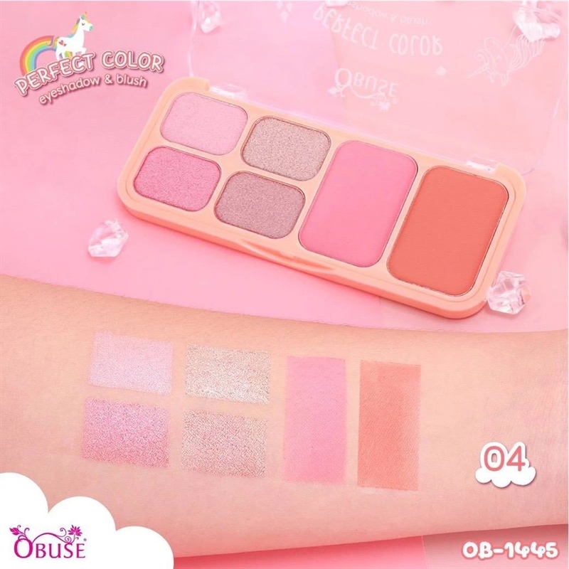 Phấn mắt + má hồng Obuse Perfect Color No.OB-1445