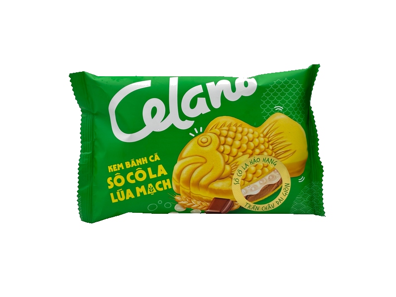 Kem Celano Bánh Cá Sococa Lúa Mạch 100ml × 18