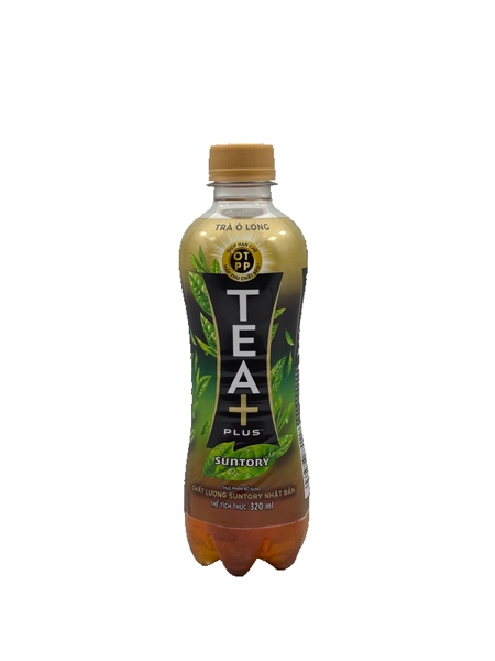 Tea+ Trà Ô Long Chai nhựa 320x24