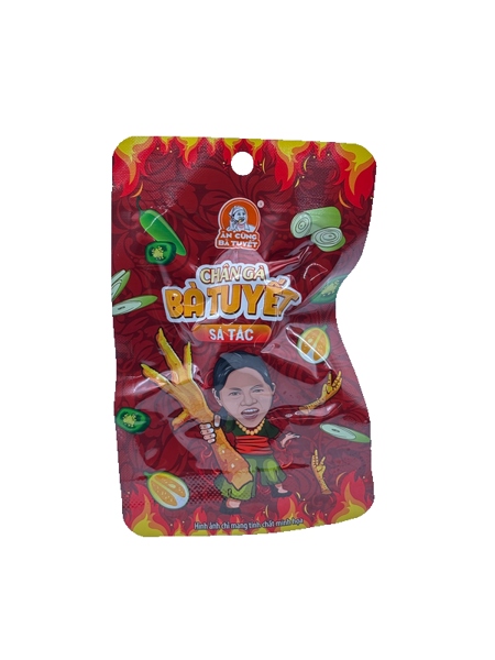 Chân Gà Rút Xương Bà Tuyết Sả Tắc
