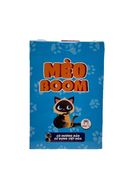 Bộ trò chơi Mèo Boom 56 Lá (Bộ)