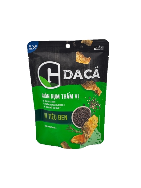 Da cá vị tiêu đen G 25g