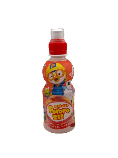 Thực phẩm bổ sung - Nước uống Pororo hương vị dâu (Chai)
