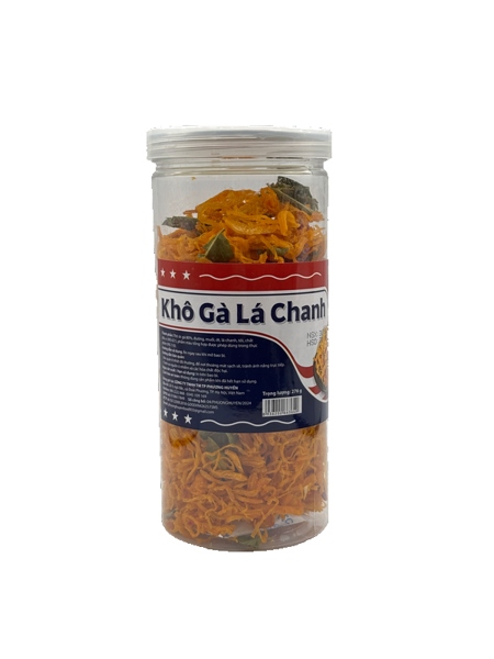 Khô gà lá chanh 276g (Hộp)