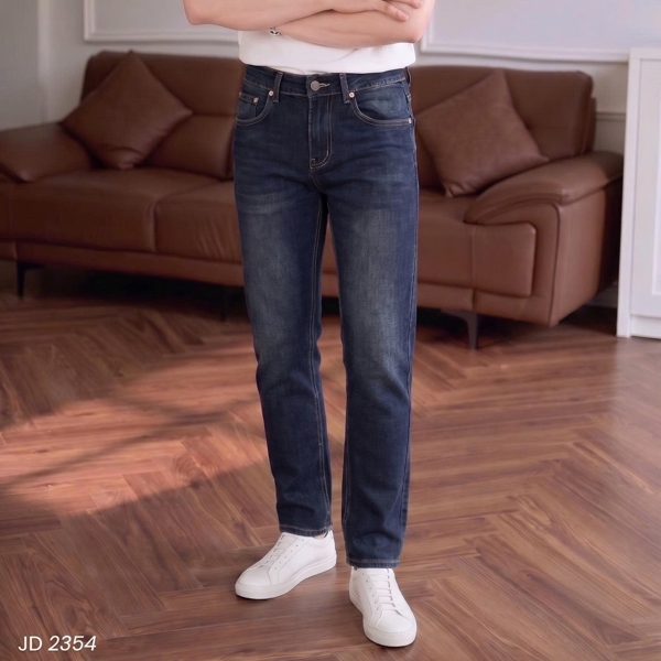 Quần Jean dài Smart Fit xanh đậm 2354