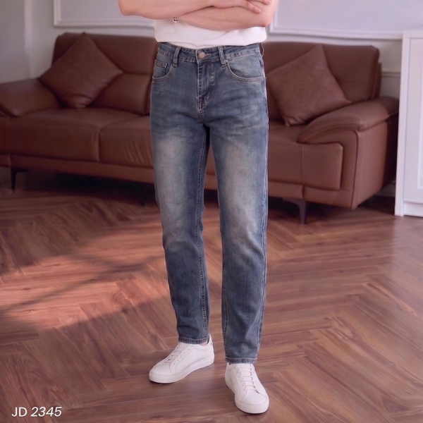 Quần Jean dài Smart Fit xanh phủ 2345