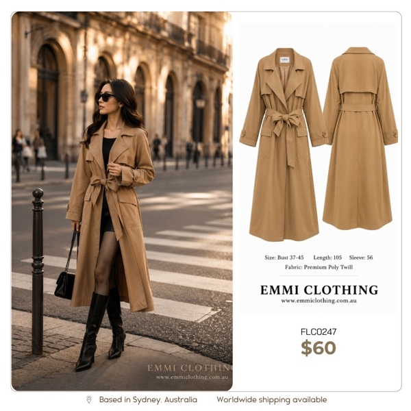 Utility Trench Coat