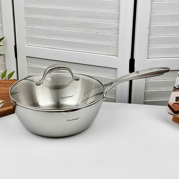 S490 - C223 Quánh Sâu Lòng Chockmen 24cm Có Nắp CKM-ZX3L24D [T6]