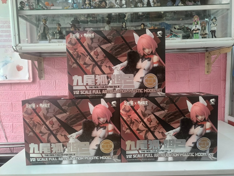 Mua bán (NEW) NINE TAILED FOX DA JI 1/12 PLASTIC KIT