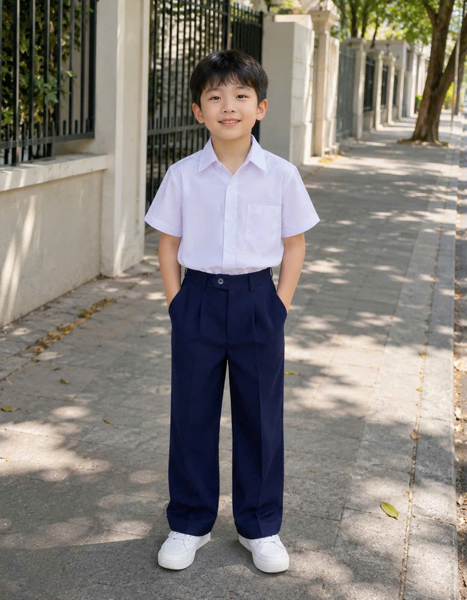 SM trắng học sinh cao cấp 26-28kg