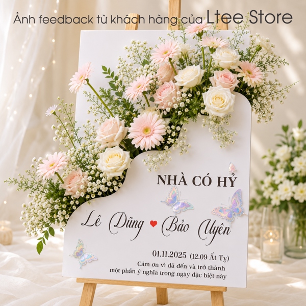 LUXURY 8mm - Hộp 3D KHÔNG Hoa 60x80