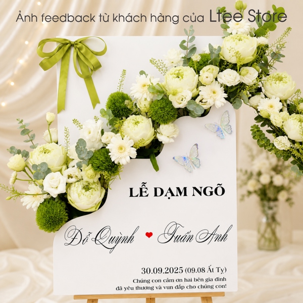 LUXURY 8mm - Hộp 3D KHÔNG Hoa 50x70