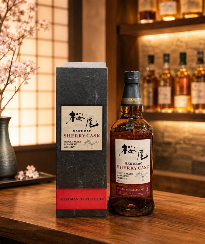 Rượu Sakurao Sherry Cask 70cl 50%
